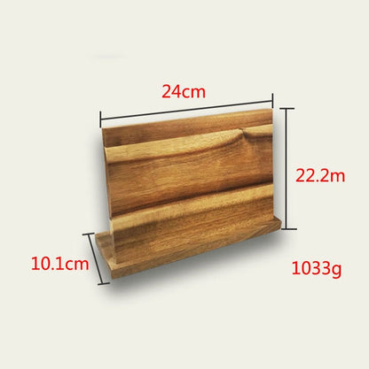 Solid Wood Magnetic Knife Holder